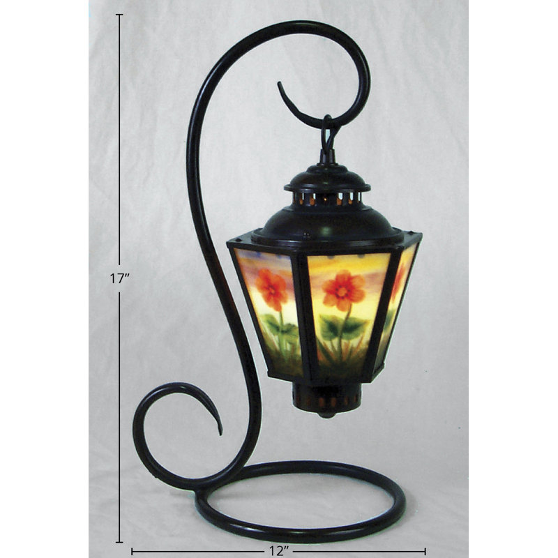 Lampe de table arquée 17 po Cayenna