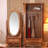 Simple Rattan Wardrobe