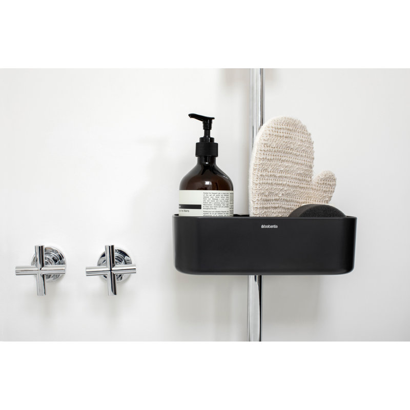 Brabantia Renew Shower Caddy, Dark Grey