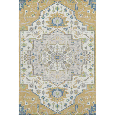Premium Machine Washable Jelinek AMF985 Oriental Rug