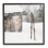 «Winter Cabin», impression sur toile