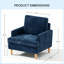 Fauteuil Bedri avec pieds en bois massif (ensemble de 2)-111781826