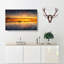 A Boat At Sunset Painting - Wrapped Canvas-56657924