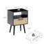 Table d'appoint 15,75 pouces avec tiroir pour salon, salon et chambre à coucher-1932467905
