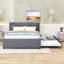 Lit plateforme tapissier avec couchette Elerte-566375429-566375428