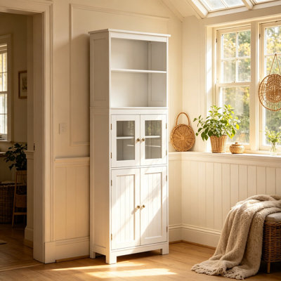 4 -Door Rectangle Accent Cabinet