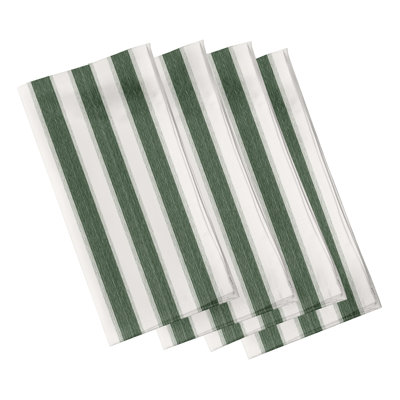 Marydel Polyester Striped Square Napkin