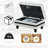 Faux Leather Ottoman-77621944