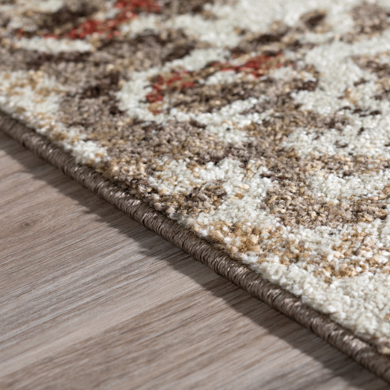Tapis ivoire Hansley, Rectangle : 4 pi 11 po x 7 pi