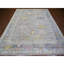 Tapis en laine doux noué à la main 8 pi 1 po x 9 pi 10 po Angora