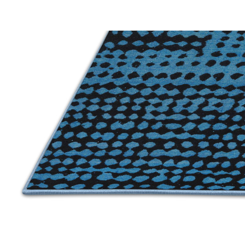 Tapis abstrait moderne 4388, Tapis de couloir 2 pi x 5 pi