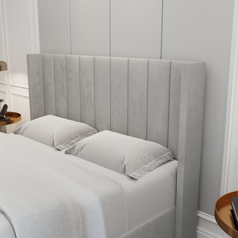 Raimi Upholstered Storage Bed with Hydraulic Lift