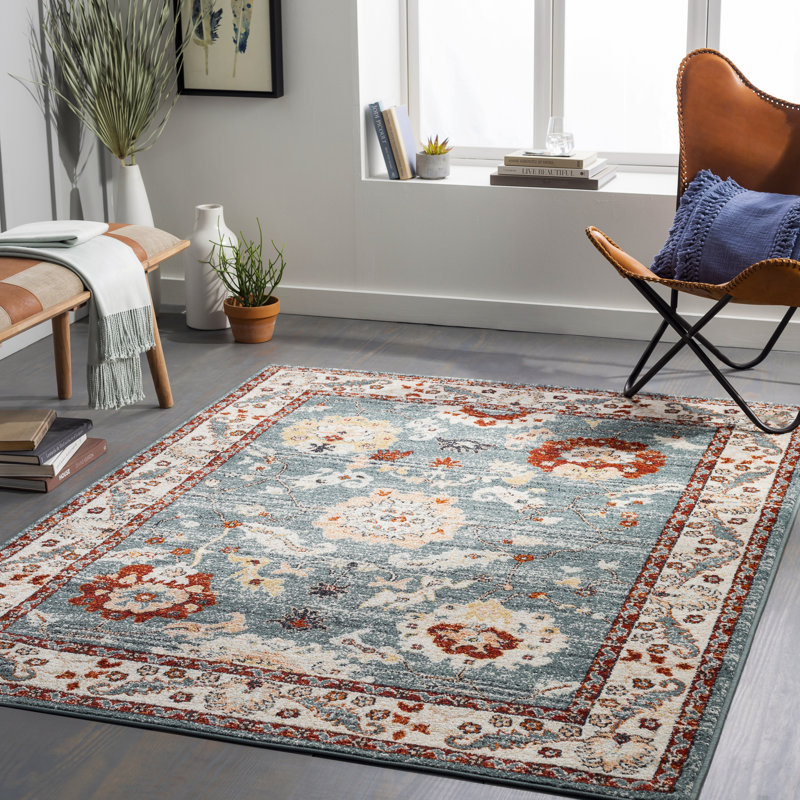 Aldusa Oriental Indoor Rug, Rectangle 5'3" x 7'