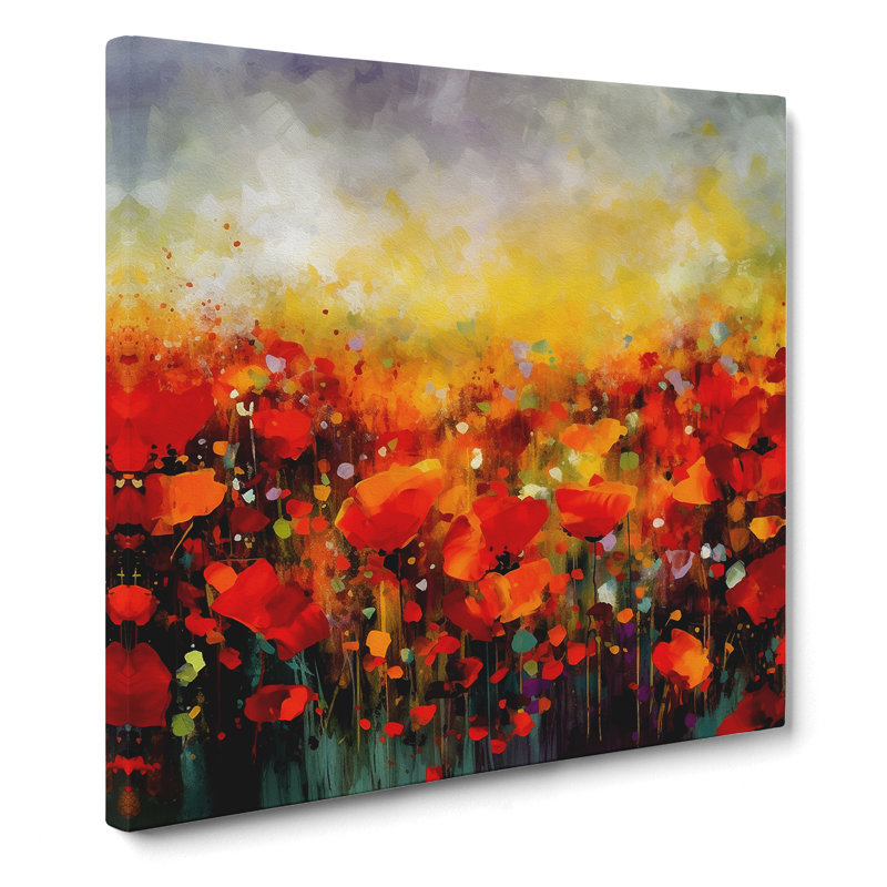 Modern Wall Art - Wrapped Canvas - Framed Print