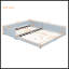 Lit plateforme tapissier grand et simple TG
