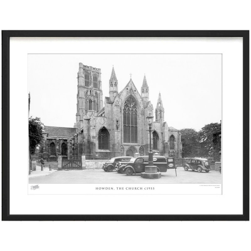 Howden, The Church C1955 by Francis Frith - Single Picture Frame Print, 40cm H x 50cm W x 2.3cm D