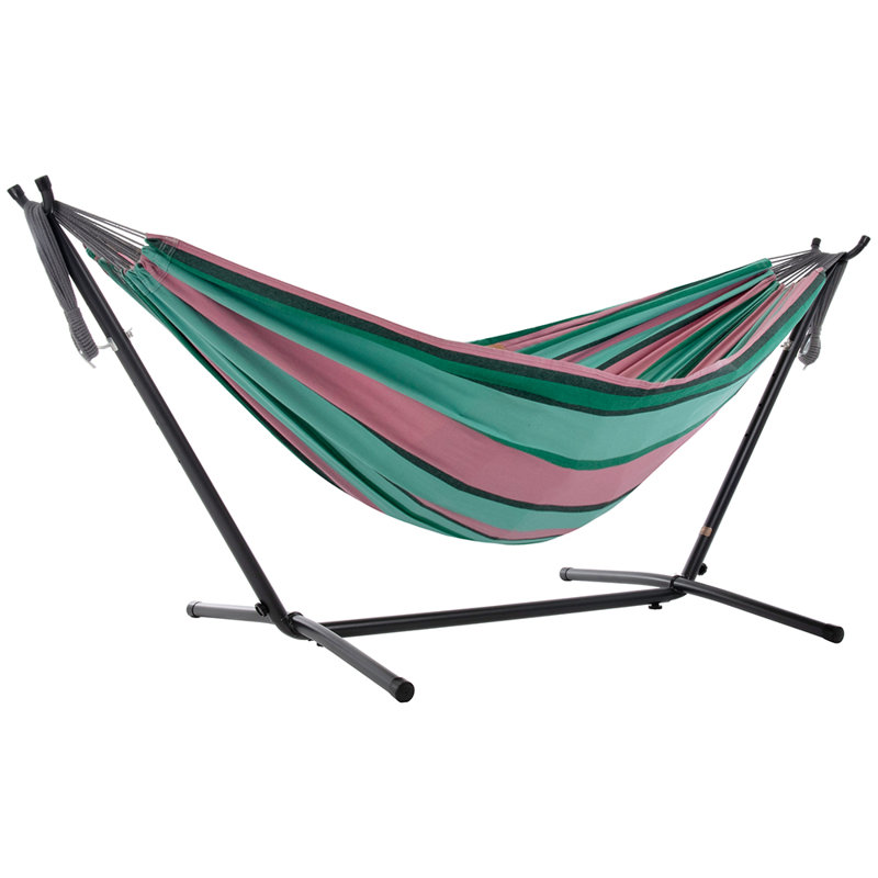 Emmaline Double Hammock with Stand, Watermelon