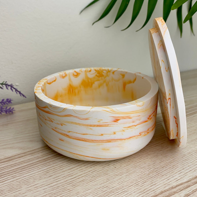 Storage Pot, Orange