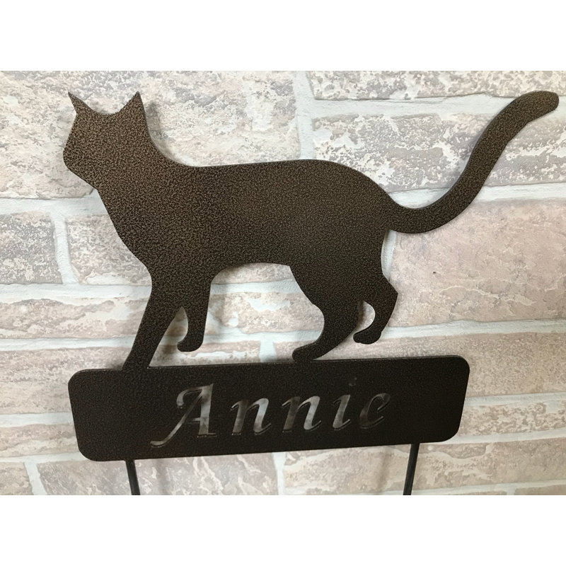Jeu de jardin pour chat debout Leavens, Palette cuivre, Oui