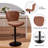Modern Diamond - Pattern Adjustable Bar Stools-697858530