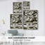 Jungle Stripe I, reproduction encadrée - bois massif-454888210