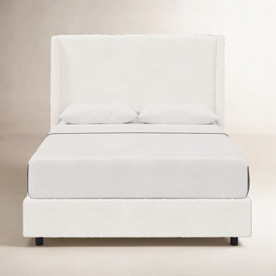 Tilly Upholstered Wingback Bed