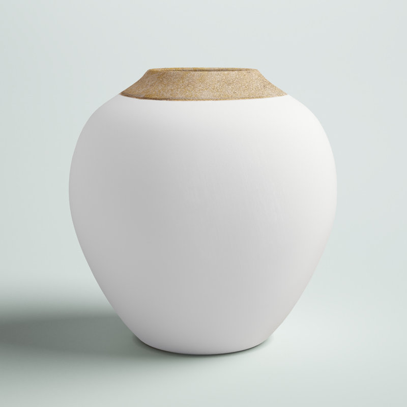 Wetherby Handmade Ceramic Table Vase, White