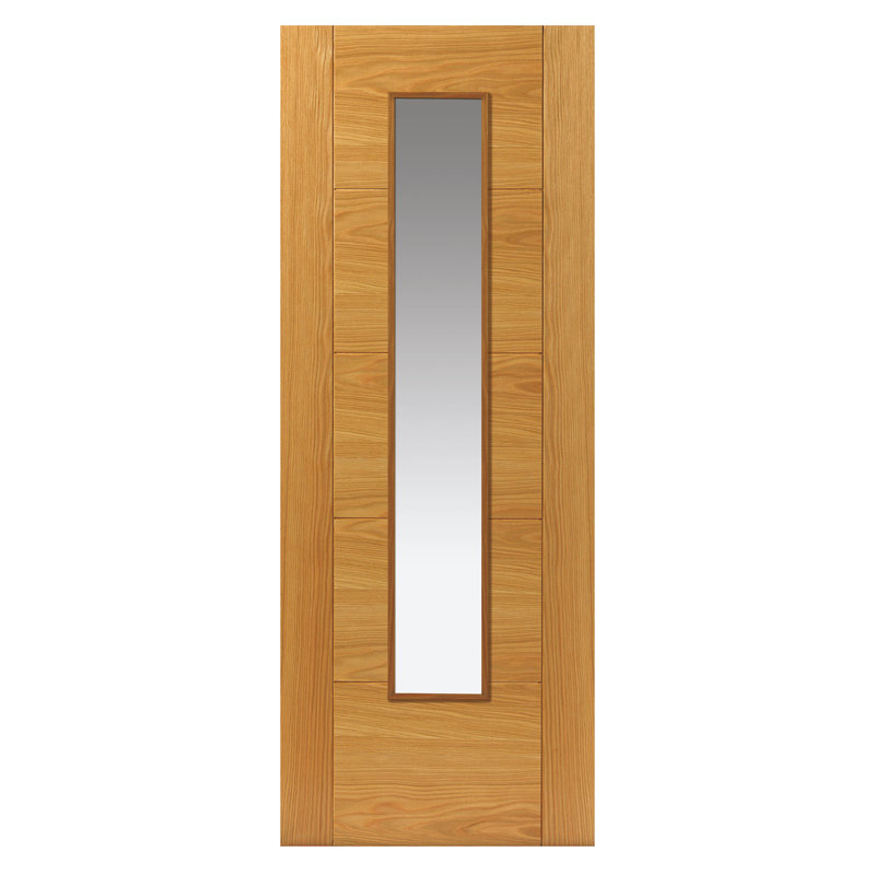 Latefia Oak Fire Door Prefinished, 198.1cm H x 68.6cm W x 4.4cm D