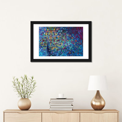 «Blue Avian» par Iris Scott - impression sur toile tendue