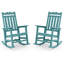 Chaise Adirondack à bascule en plastique Julieanne-1484971743