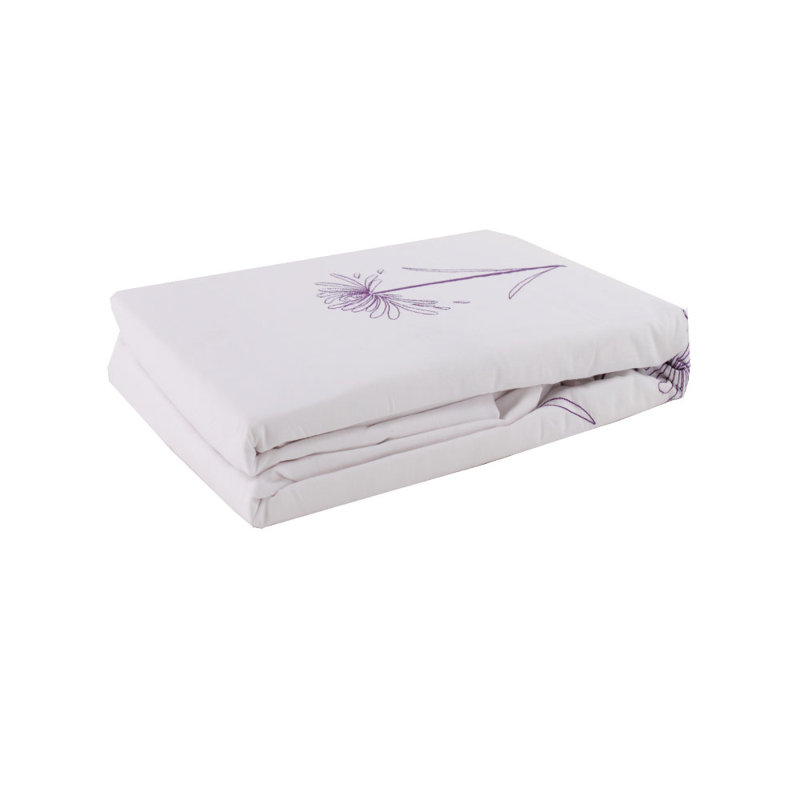 Adelyna Floral Duvet Cover Set with Pillowcases, Double Duvet Cover + 2 Standard Pillowcases, Brown