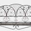 Banc de jardin en métal Ridenour Sunleaves