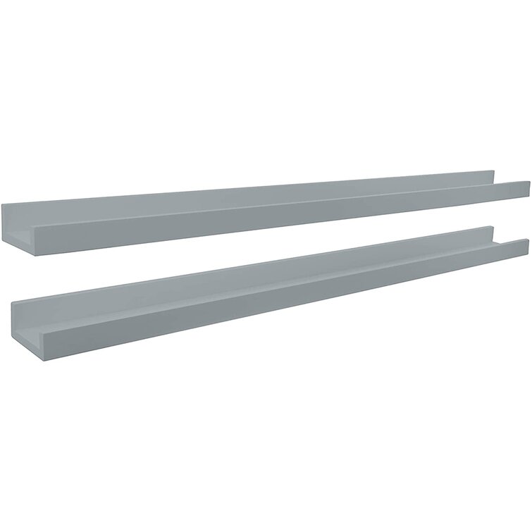 Stainless Steel Floating Shelf Latitude Run Size: 60