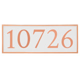 Serif 1-Line Wall Address Plaque