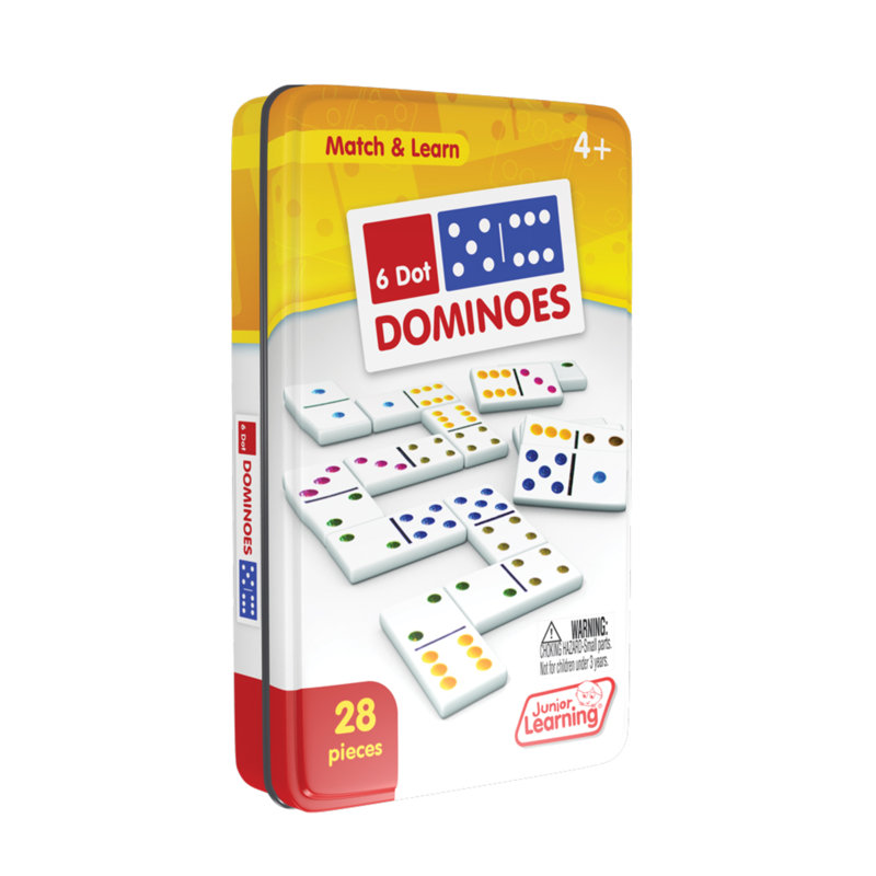 Six Dot Dominoes
