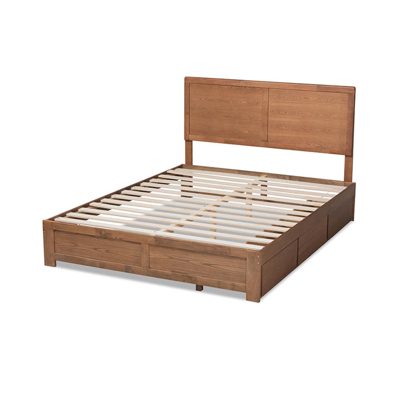 Alburtis Bretislav Low Profile Storage Platform Bed, Full / Double