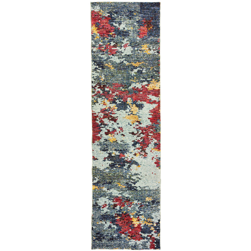 Knox Abstract Indoor Rug, Rectangle 1'10" x 3'2"