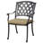 Campton 5-Piece Patio Dining Set with Cushions and 36'' Square Dining Table