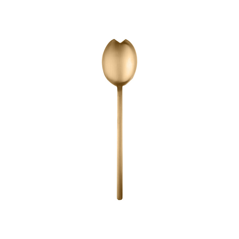 Due Stainless Steel Salad Servers, Ice oro