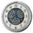 QXM397SRH Melodies In Motion Clock, Silver-Tone