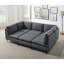 Canapé modulaire de coin avec repose-pieds 93,5 po Chelon-455639420