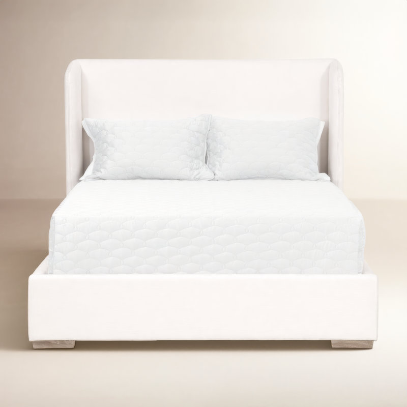 Lit plateforme tapissier Italia, Grand
