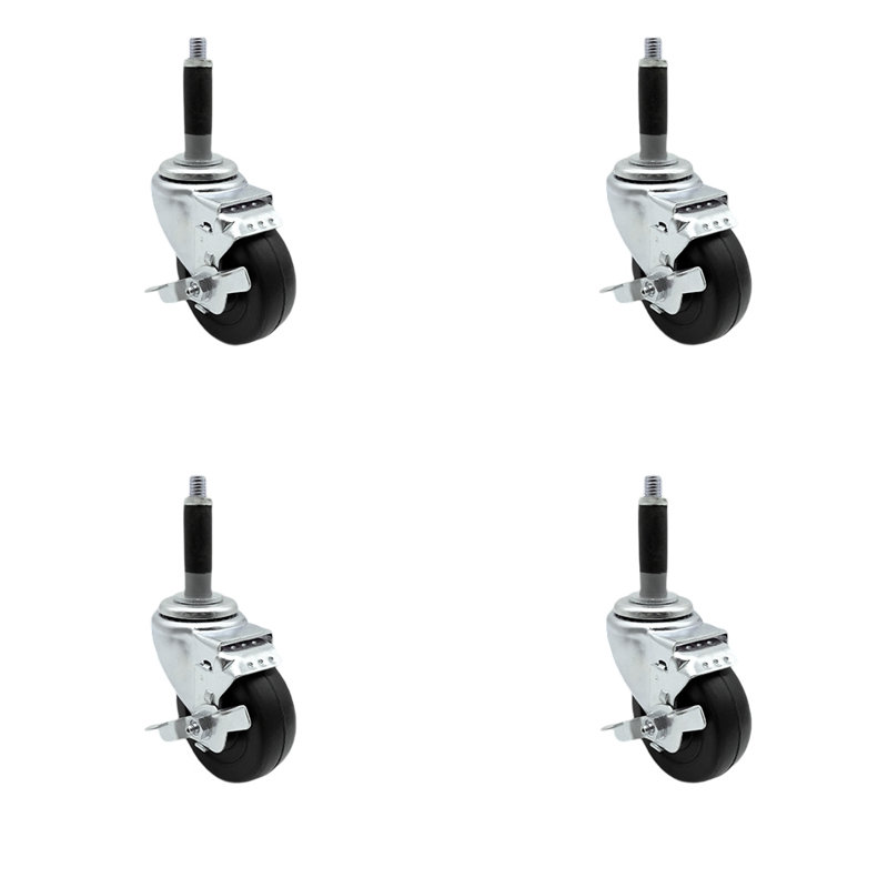 Hard Rubber Caster