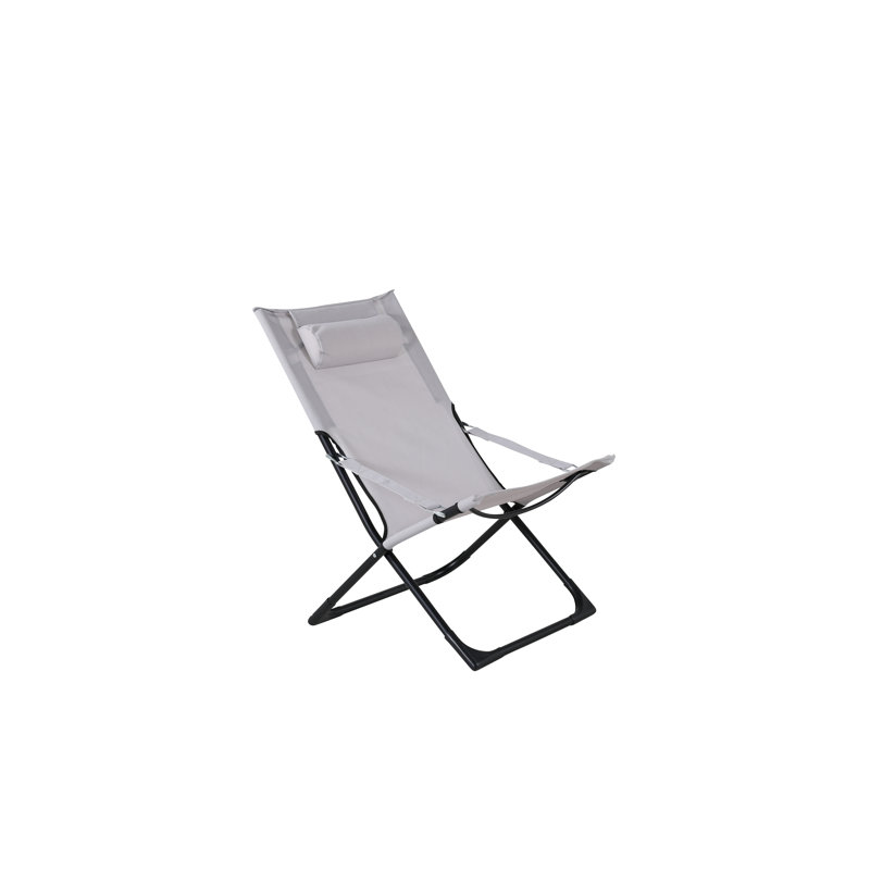Navona Folding Zero Gravity Chair, Grey