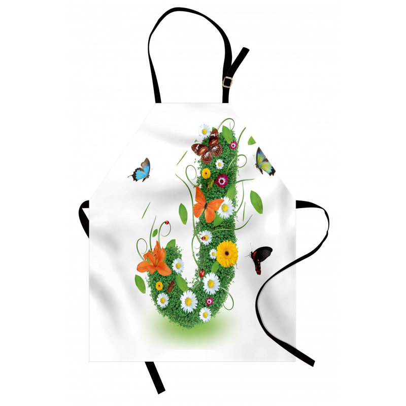 Tablier de lettre c, J