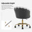 Rasnick Velvet Swivel Tufted Office Chair-1392450219