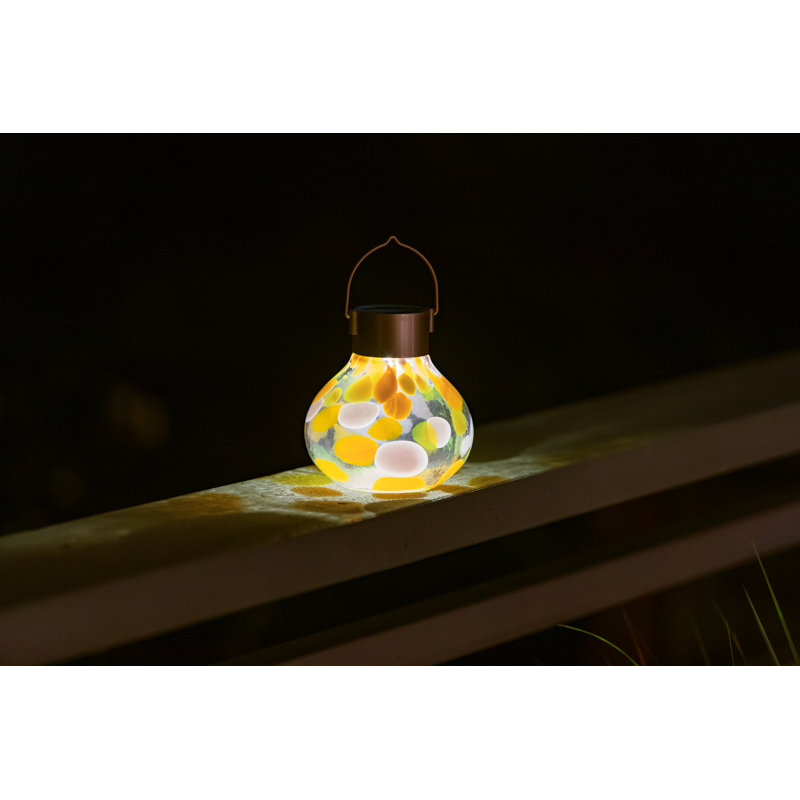 Luminaire suspendu d'extérieur à énergie solaire 5,5 po Nereus