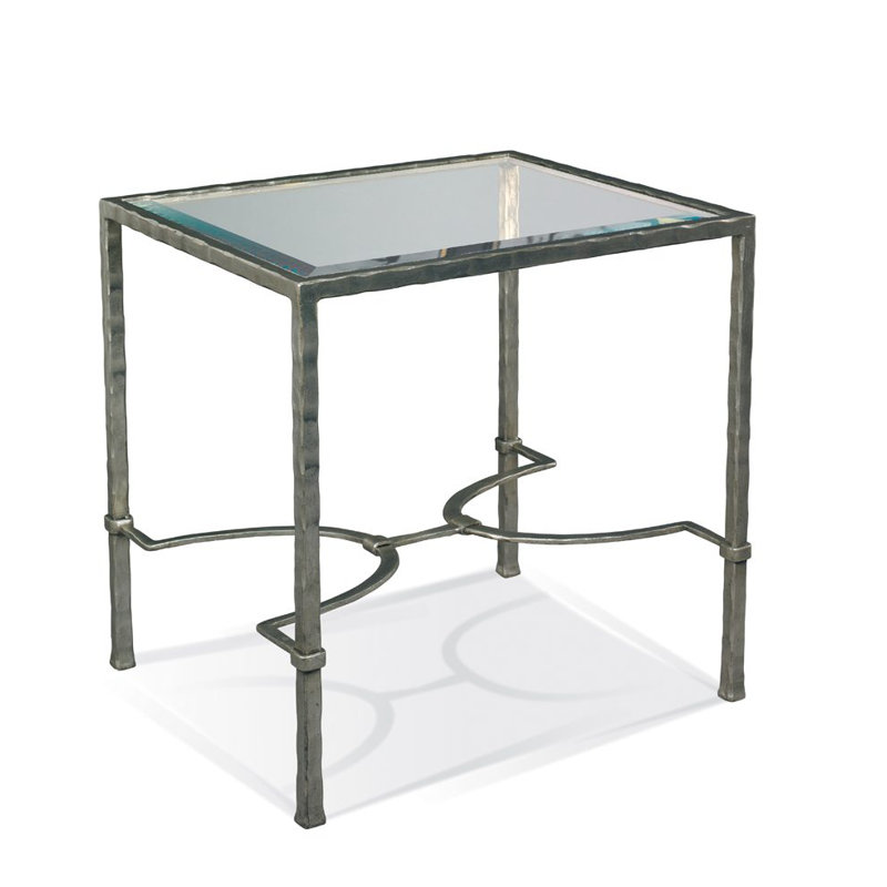 Trifecta Glass End Table