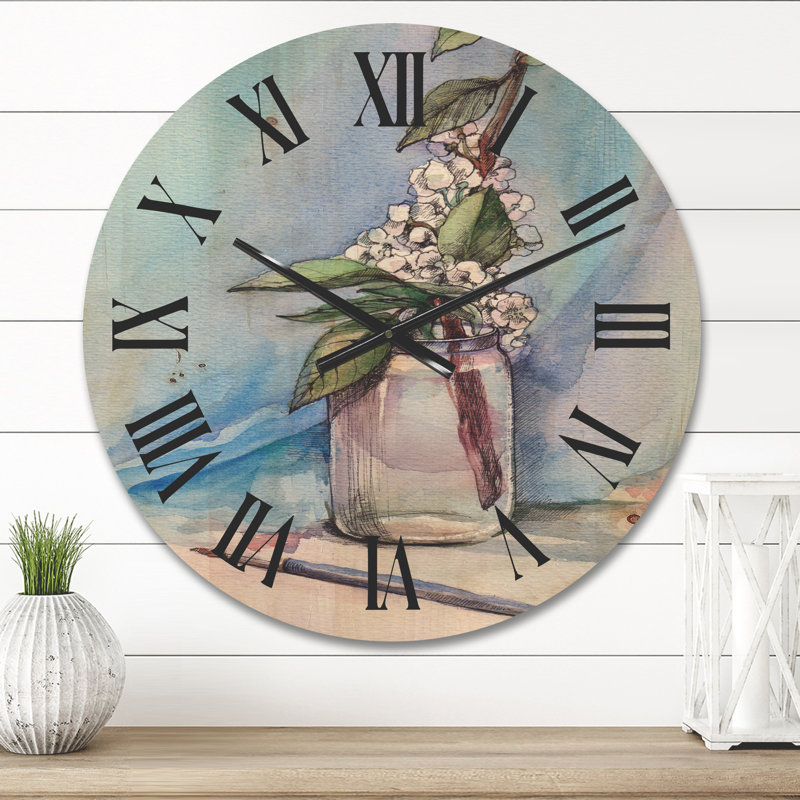 Horloge murale Cherry Blossom, Petit