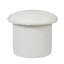 Repose-pieds rond en velours 12,2 po Harshaan-173636179